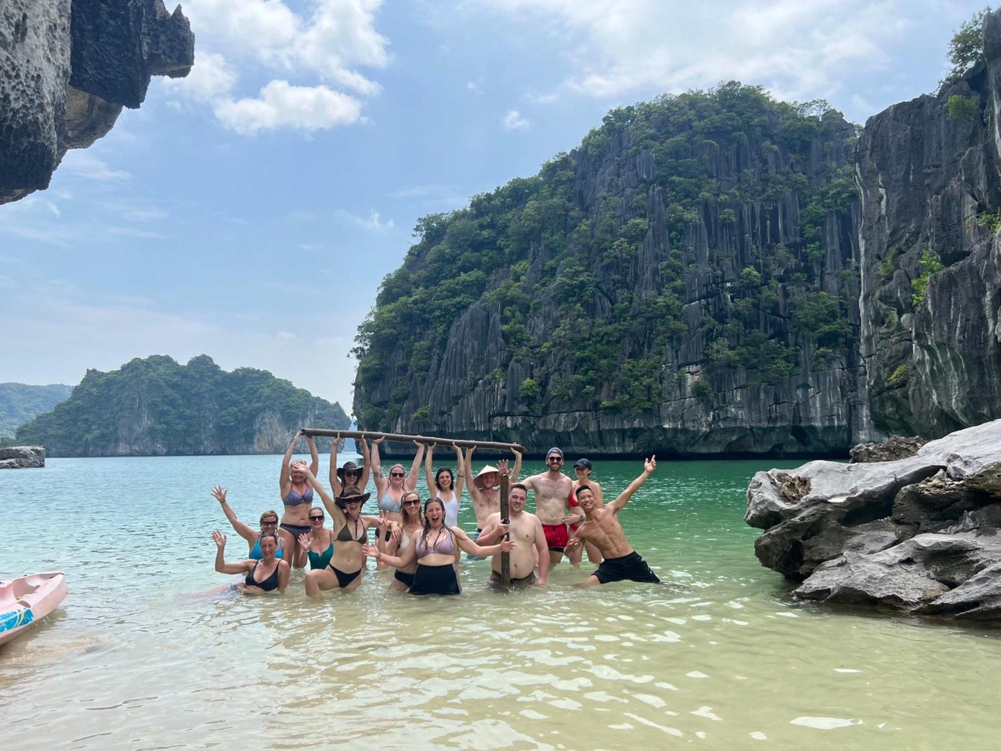 Cat Ba Wonder Hotel Dong Khe Sau Eksteriør billede